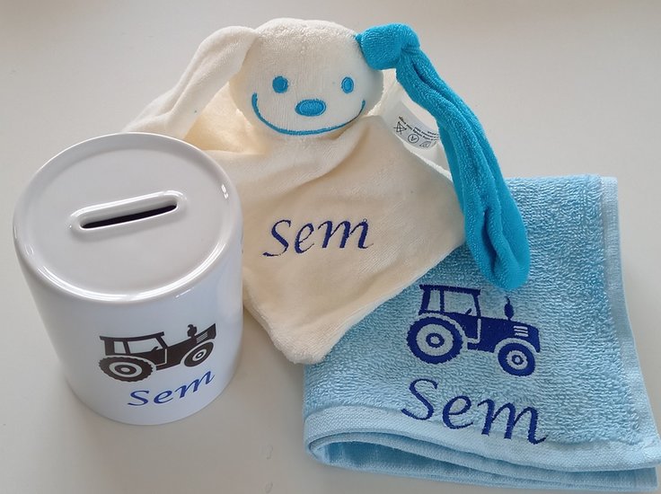 Spaarpot met Naam en Afbeelding