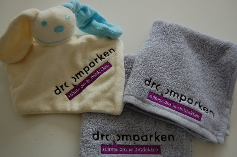 Spuugdoekje met logo