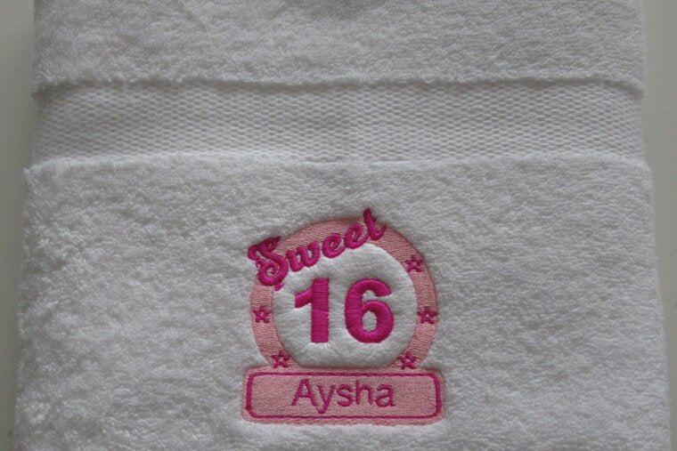 Sweet 16 cadeau cadeau met naam