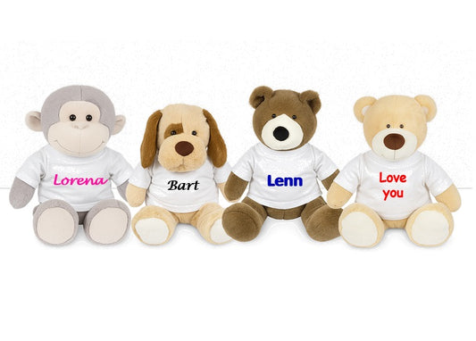 Knuffel met Naam 40 cm