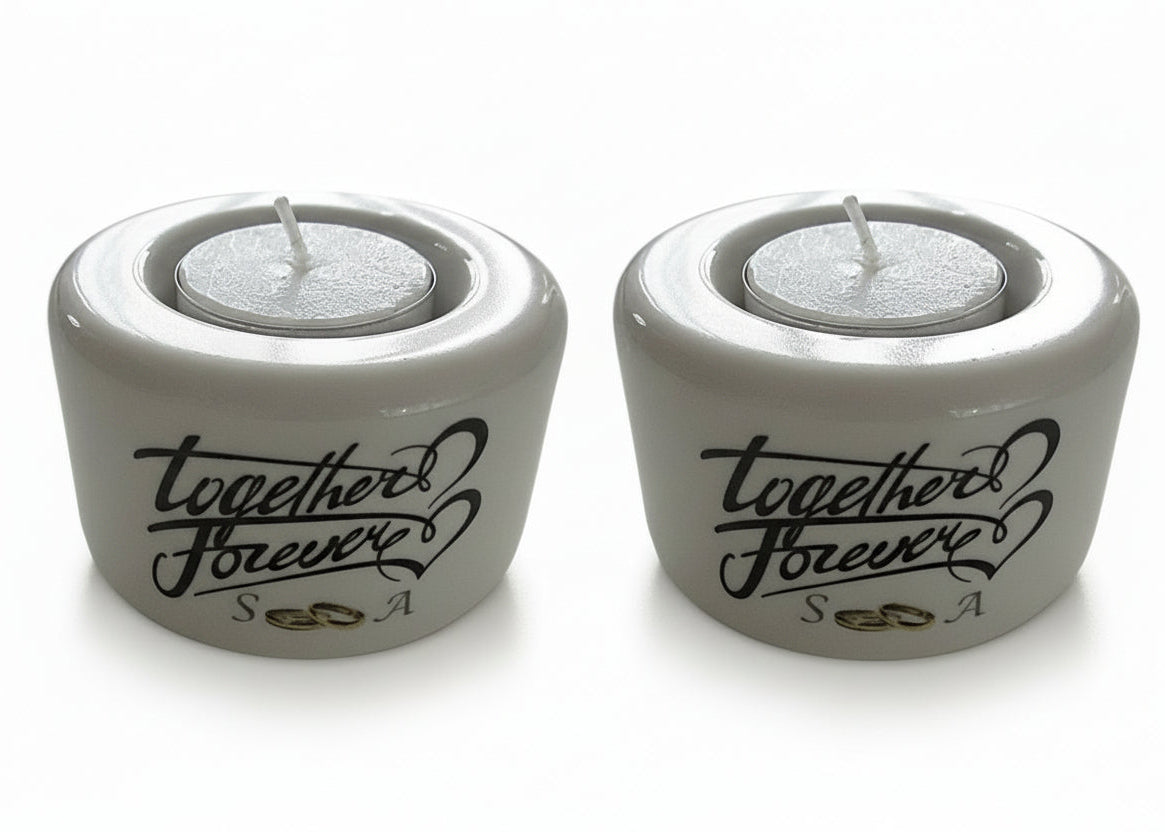 Waxinelichthouder Together Forever