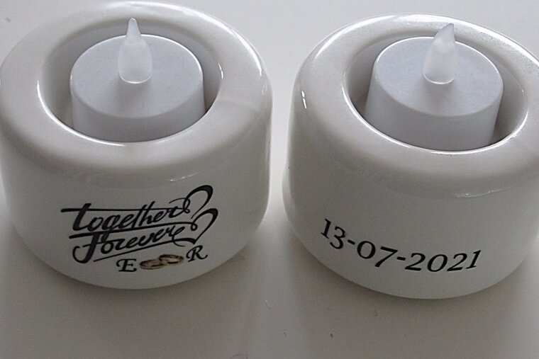 Waxinelichthouder Together Forever