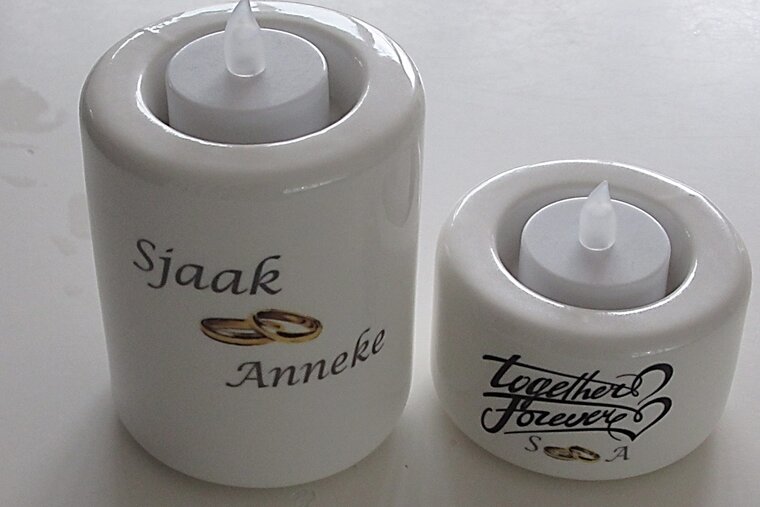 Waxinelichthouder Together Forever