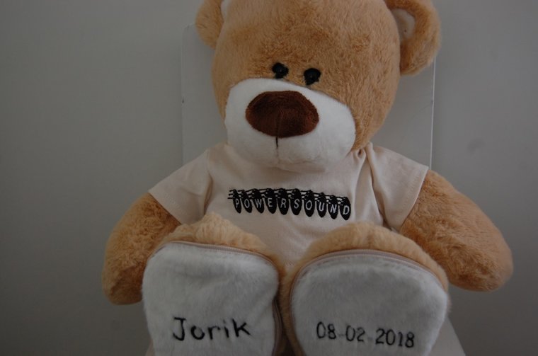 Geboortebeer met Logo