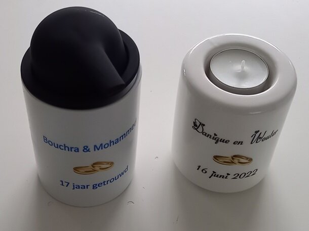 Kaarsenhouder huwelijk